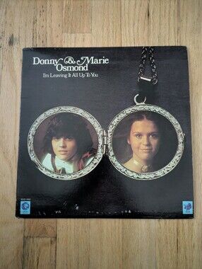 Donny & Marie Osmond I’m Leaving It All Up To You Vinyl LP MGM MG 4968 1974 Reco